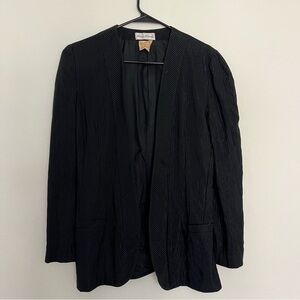 Amen Wardy Chic Black Women's Blazer